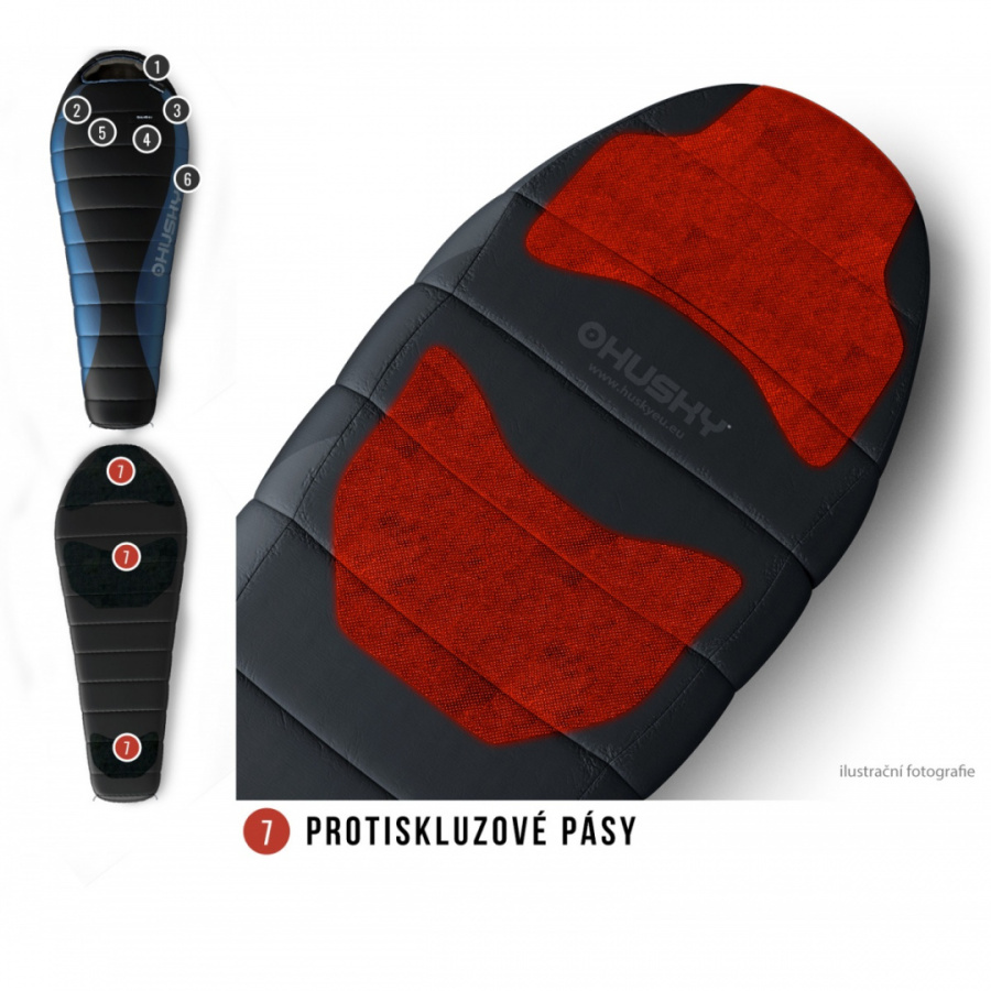 DRAPE -20°С 220х85 пуховый спальный мешок (пух, правый)