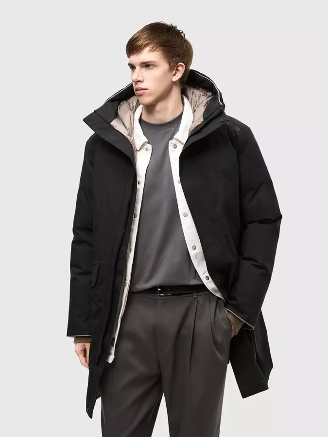 *100638 Пальто мужское TOGAR (S, 060 чёрный, , , , , )