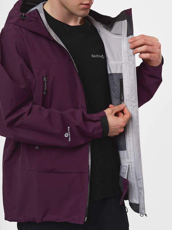 Куртка ветрозащитная Vinson III Мужская (XL, 0100/чернила, , , , , )