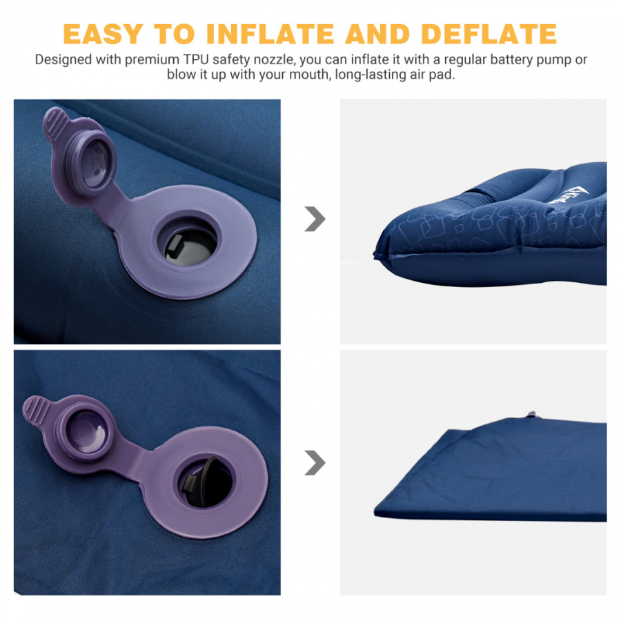 2013 NYBORY 10 коврик надувной (188х63х13, синий) 2013 NYBORY 10 коврик надувной (188х63х13, синий)