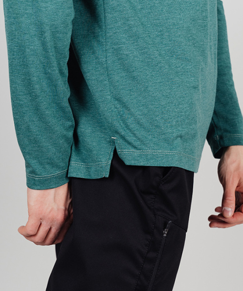 Футболка Nordski Move Alpine Green с длинным рукавом (46, Alpine Green, , , , , )