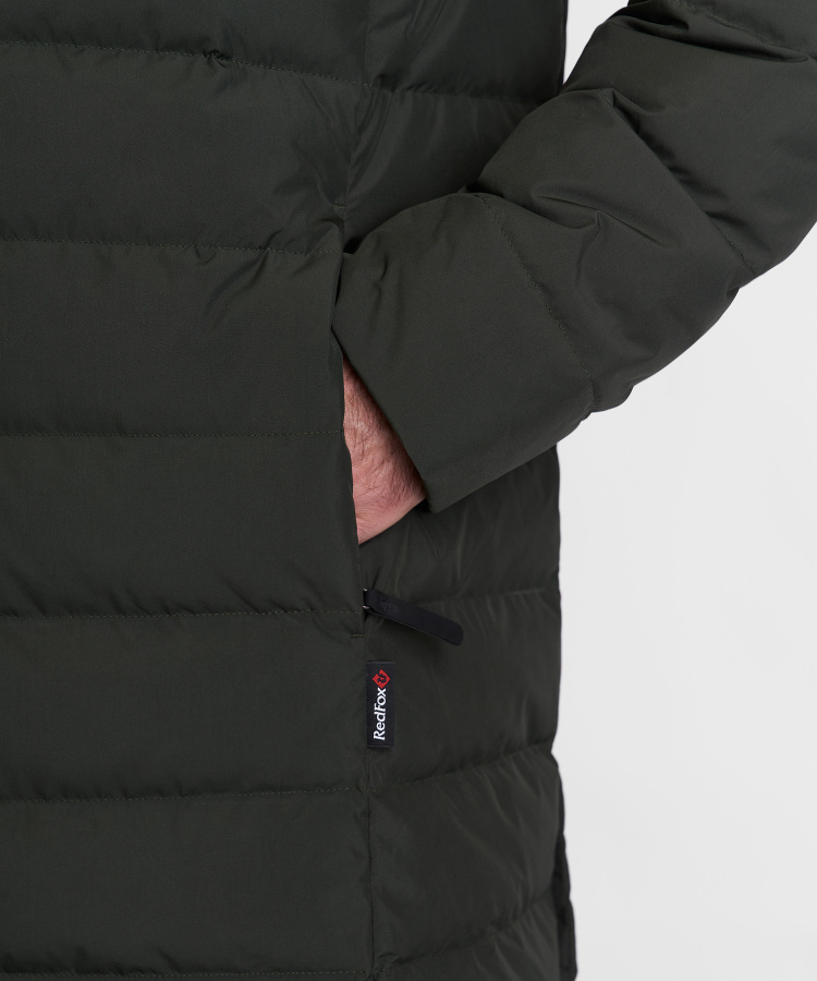 Пальто пуховое Siberia III Мужское (M, 7100/petrol, , , , , )