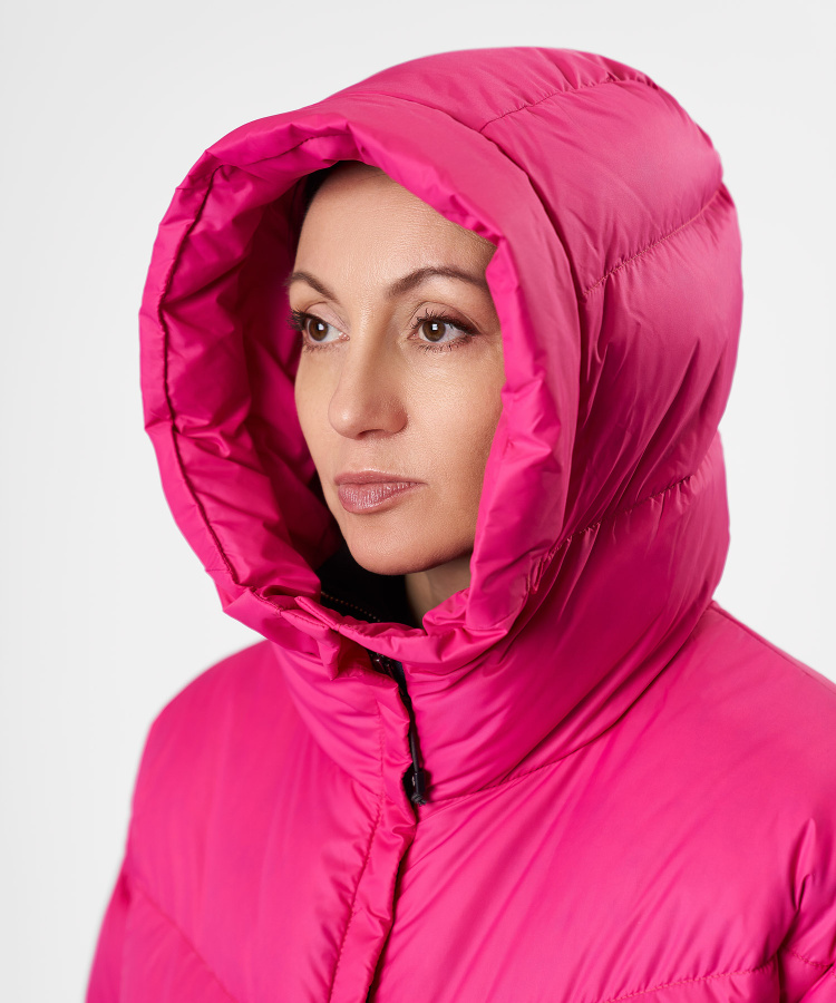 Пальто пуховое Astra Женское (XL, 0500/розовый, , , , , )