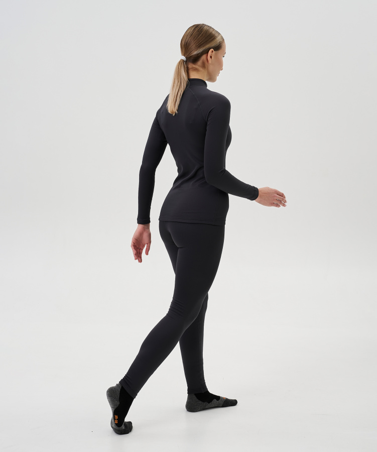 Рубашка Nordski Intense Half Zip Grey W (38-S, Grey, , , , , )