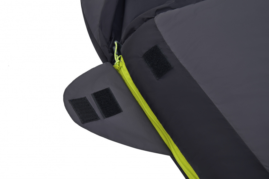 2101 ROCKY 520L -4°С 230х90 спальный мешок (-4°C, черный/графитовый правый)