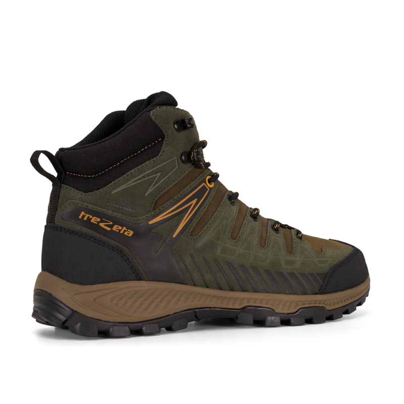Ботинки THUNDER LEATHER MID WP (46, DARK GREEN / HONEY, , , , , )