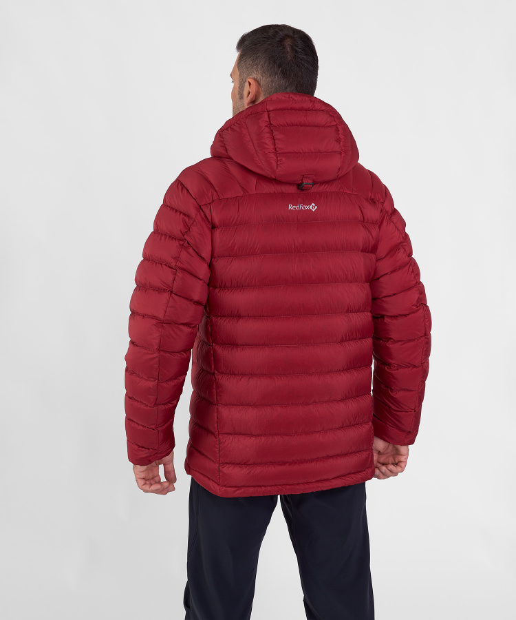 Куртка пуховая Flight Lite III Мужская (L, 1200/т.красный, , , , , )