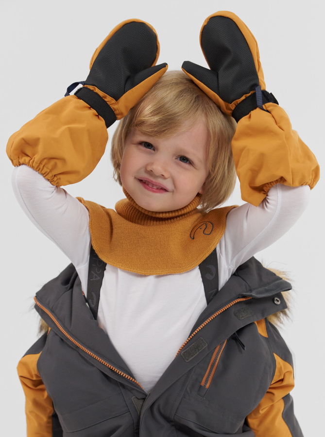 *100466 Рукавицы детские KOMITO (8/10, 129 арахис, , , , , )