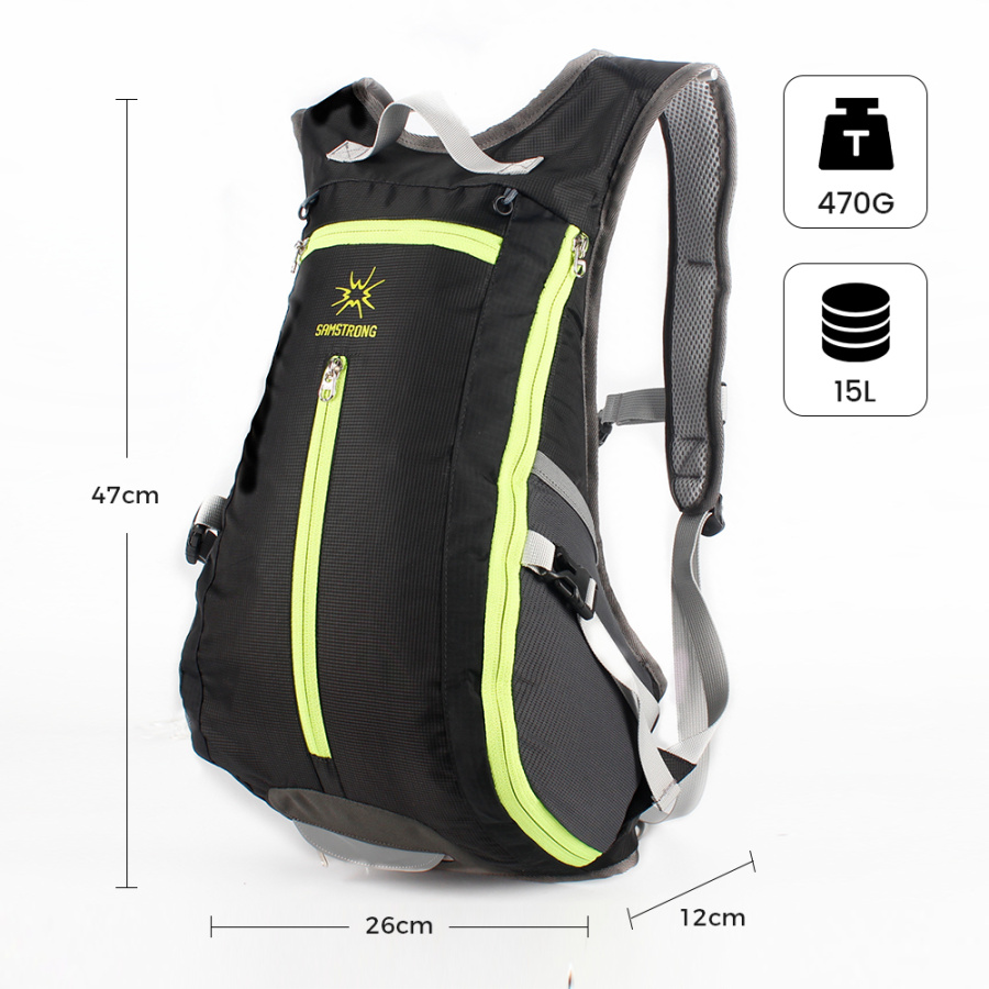 B0460 CYCLING BAG Рюкзак (черный) B0460 CYCLING BAG Рюкзак (черный)