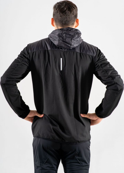 *Куртка NONAME HYBRID RUN JERSEY 23 UX BLACK 2001654-0001 (4-S, Черный, , , , , )