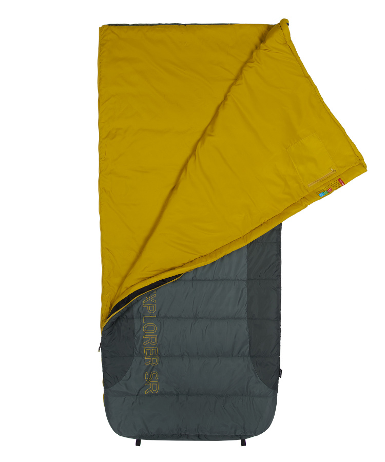 Спальный мешок Explorer SR right (Regular, 3142/т.оливковый/эвкалипт, , , , , )