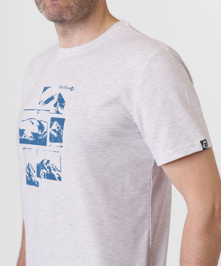 Футболка Sl Мужская (S, 7000/св.серый, , , , , )