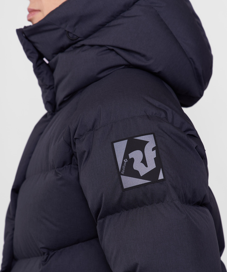 Пальто пуховое Ester VI Женское (S, 9000/графит, , , , , )