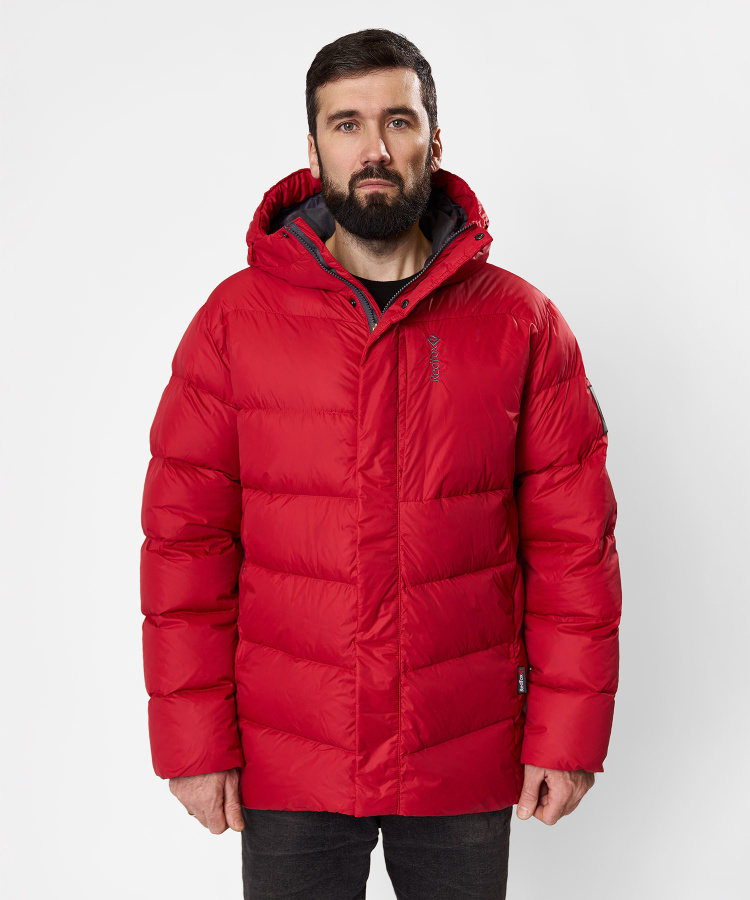 Куртка пуховая Myst Мужская (M, 1200/т.красный, , , , , )