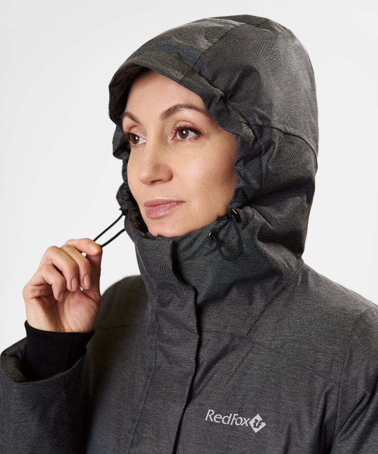 Полупальто пуховое Atalaya II Женское (L, 2000/асфальт, , , , , , )