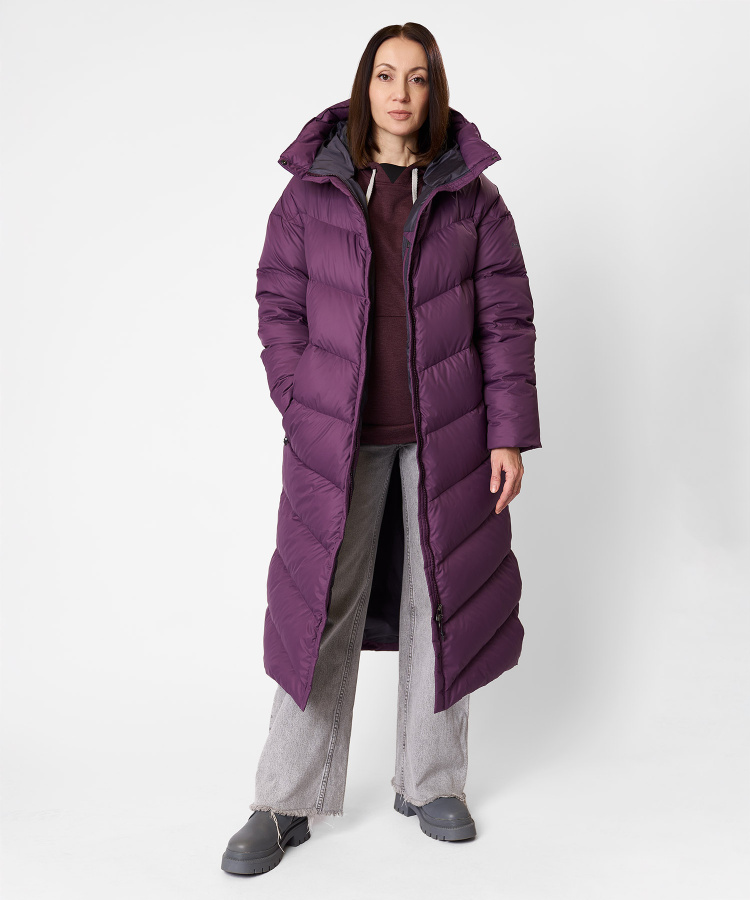 Пальто пуховое Astra Женское (XL, 0100/чернила, , , , , )