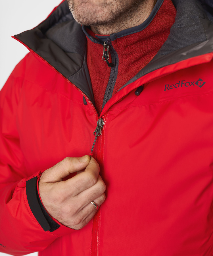 Куртка утепленная Cheget Мужская (M, 1300/красный, , , )