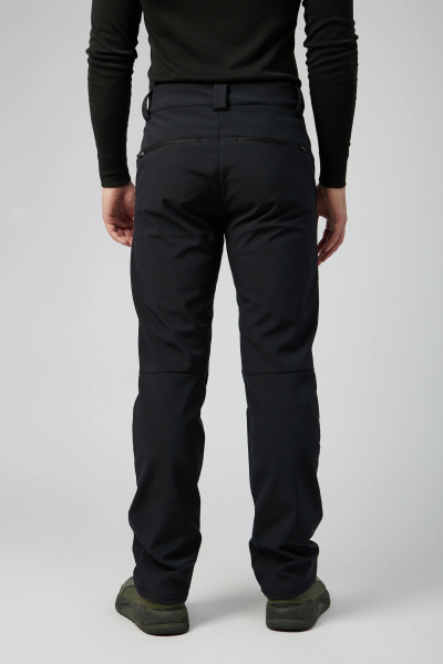 *Брюки 24-24902 Soft Shell муж. (48, 10 Черный, 176, , , , )