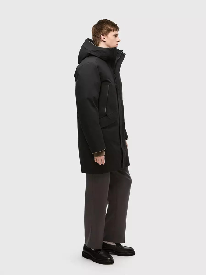 *100638 Пальто мужское TOGAR (S, 060 чёрный, , , , , )