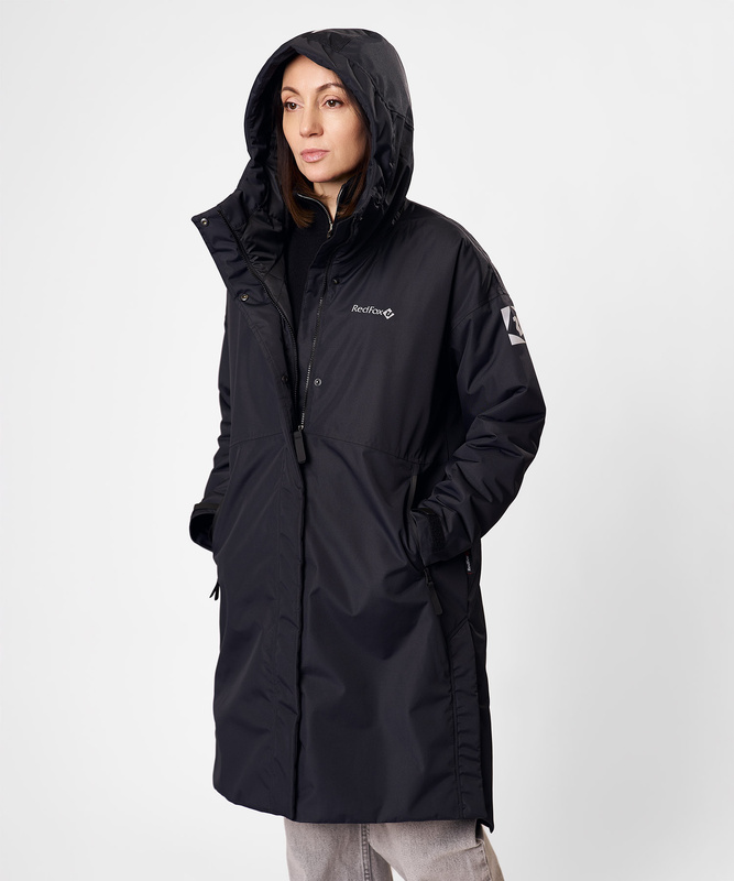 Пальто утепленное Garda II Женское (XL, 1000/черный, , , , , )