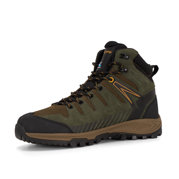 Ботинки THUNDER LEATHER MID WP (43.5, DARK GREEN / HONEY, , , , , )