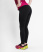 Брюки Cardio Женские (XL, 1000/черный, , , , )