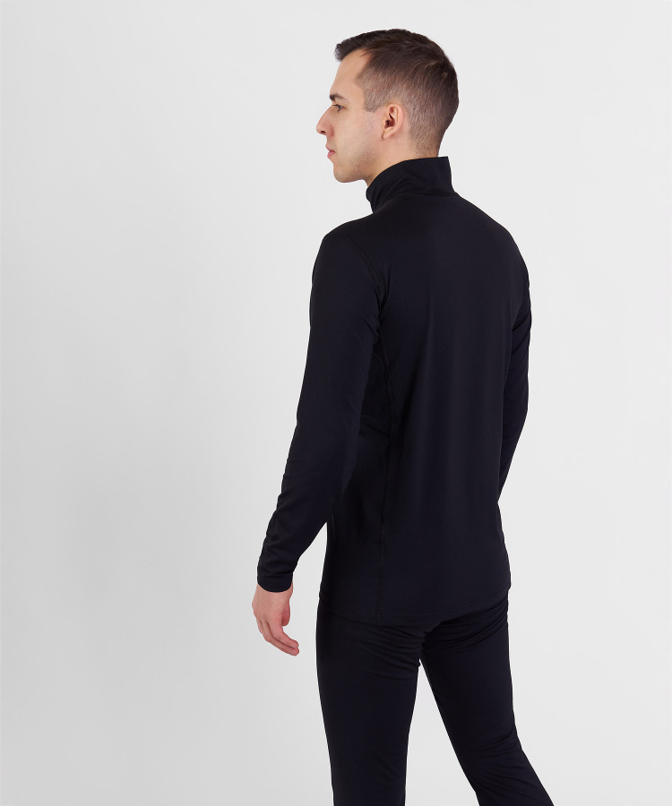 Первый слой фуфайка с длинным рукавом Active Mid II Мужская (S, 1000/черный, , , )