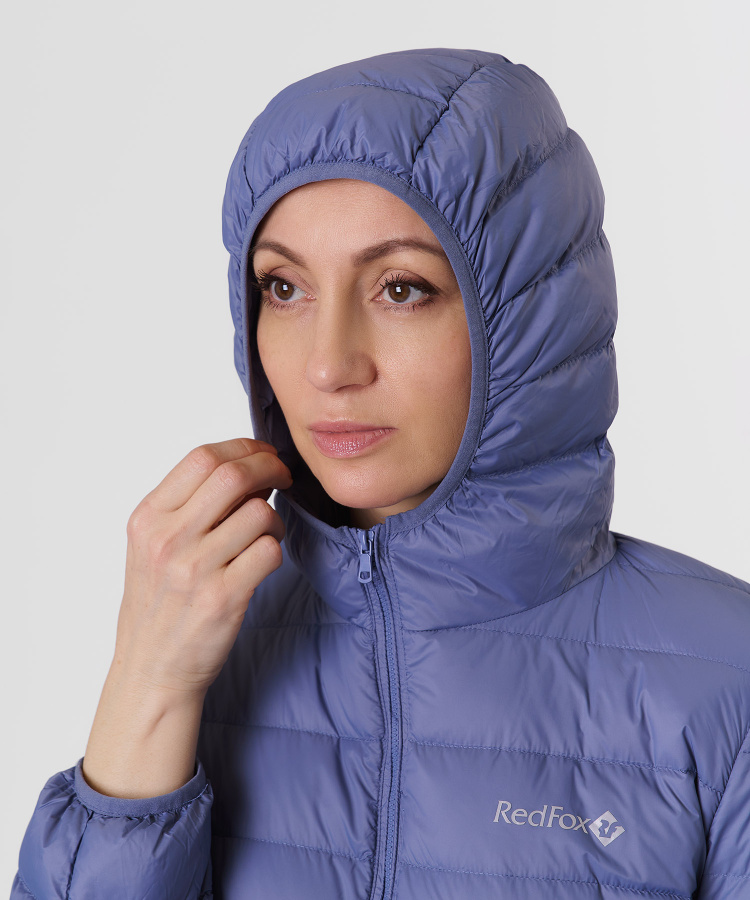 Куртка пуховая Town Женская (L, 8600/серо-голубой, , , , , )