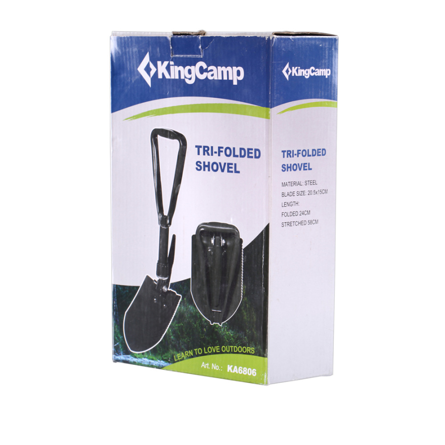 Купить King Camp 6806/6807 three folding shovel лопата 2 600 ₽ King Camp 6806/6807 three folding shovel лопата