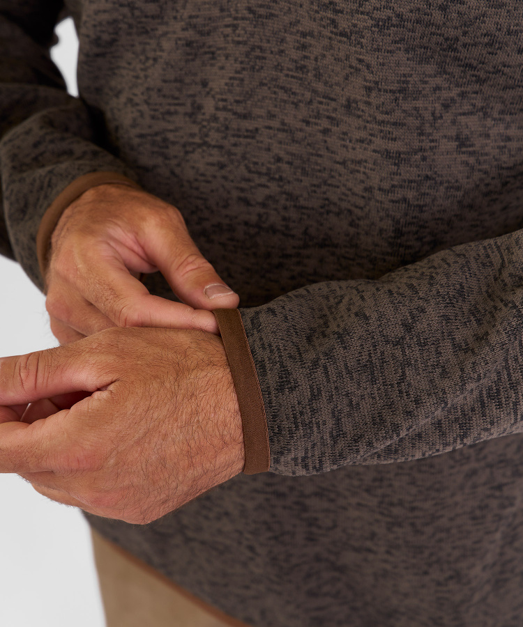 Пуловер Aniak II Мужской (M, 2100/т.коричневый, , , , , )