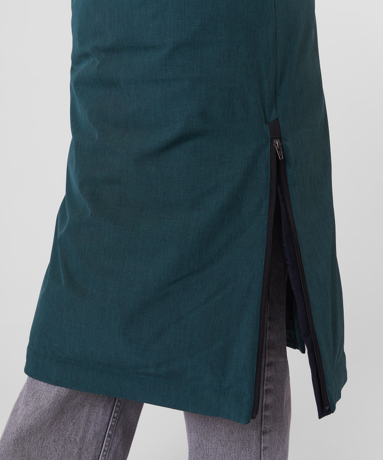 Пальто пуховое Aurora III DF Женское (XS, 7100/petrol, , , , , )