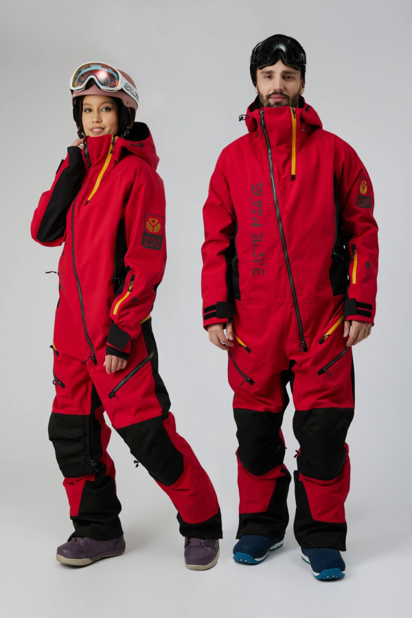 *Комбинезон Uni 24-13581 (54, 70 Красный, 188, , , , )