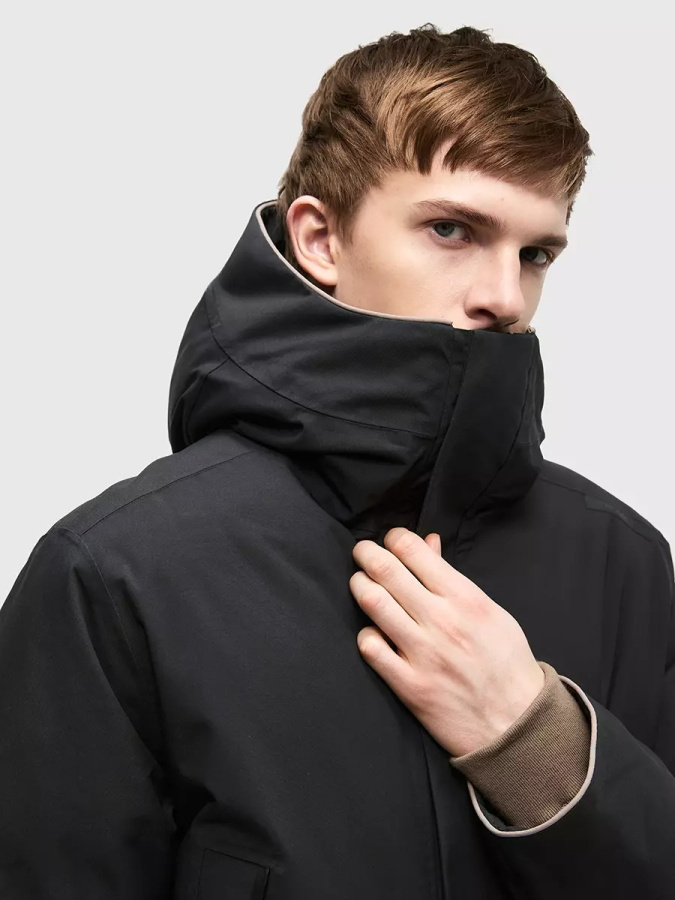 *100638 Пальто мужское TOGAR (S, 060 чёрный, , , , , )