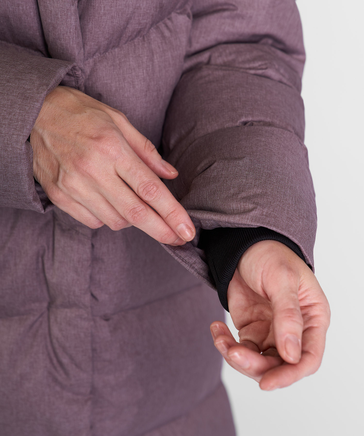 Пальто пуховое Ester VI Женское (XS, 4700/гранит, , , , , )