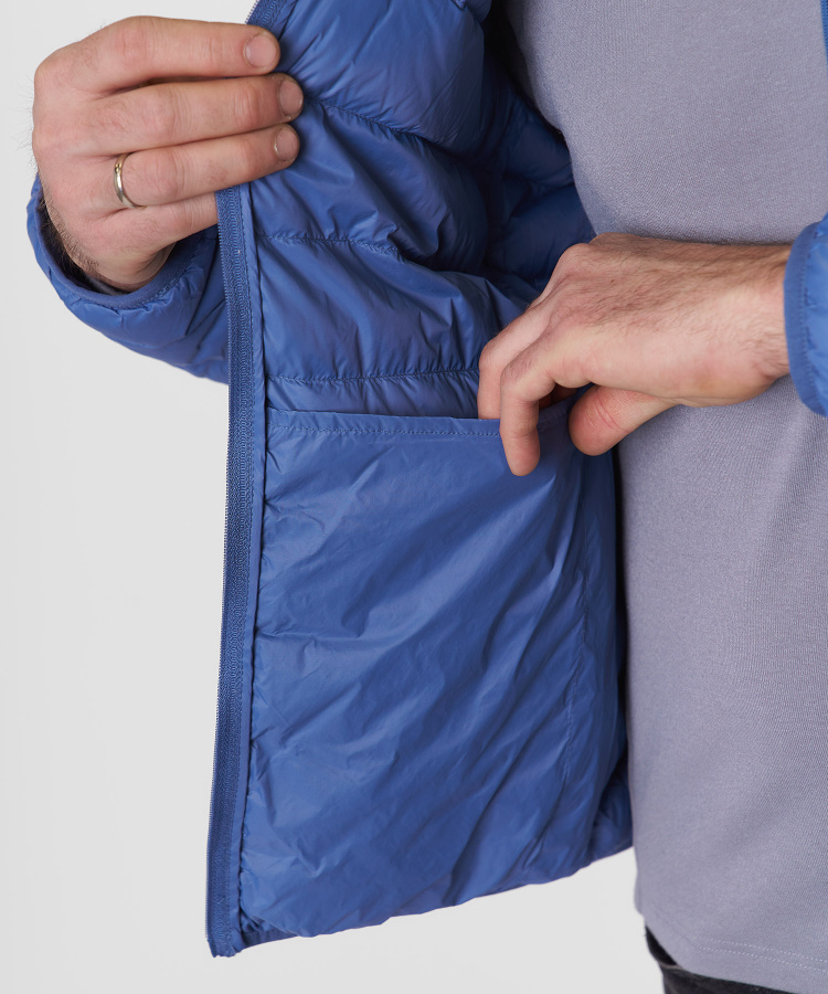 Куртка пуховая Stad Мужская (M, 8600/серо-голубой, , , , , )