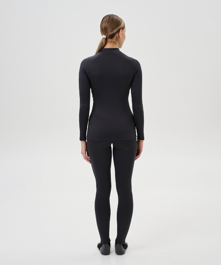 Рубашка Nordski Intense Half Zip Grey W (38-S, Grey, , , , , )