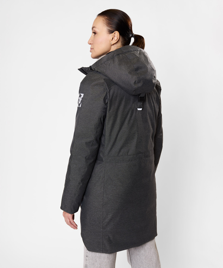 Полупальто пуховое Atalaya II Женское (L, 2000/асфальт, , , , , , )