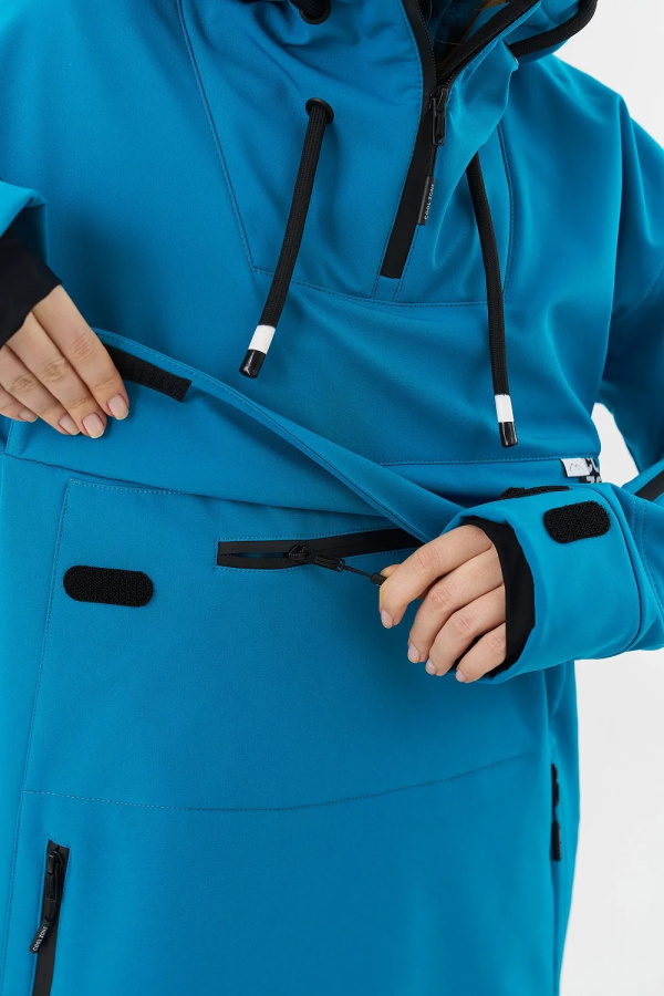 Анорак WILD AKS4001 (M/L, Морской, , , , , )