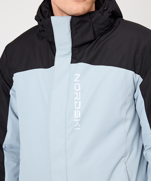 Утепленная куртка Nordski Mount Grey/Black (46/S, Grey/Black, , , , , )