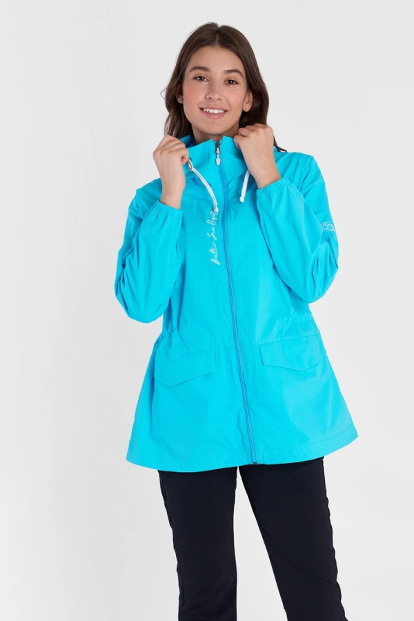 *Ветровка 24-40430 жен. (50, 40 Голубой, 176, , , , )