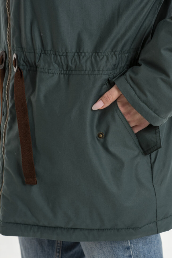 *Парка жен. арт. 48245 (170, Зеленый, 100, 108, , , )