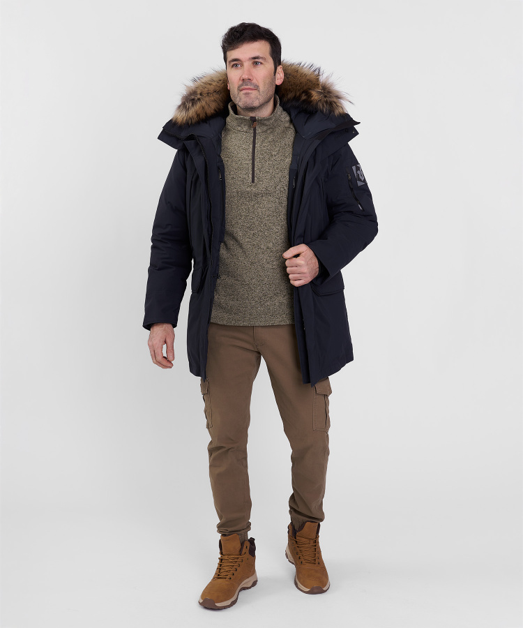 Куртка пуховая Kodiak D II Мужская (S, 1000/черный, , , , , )