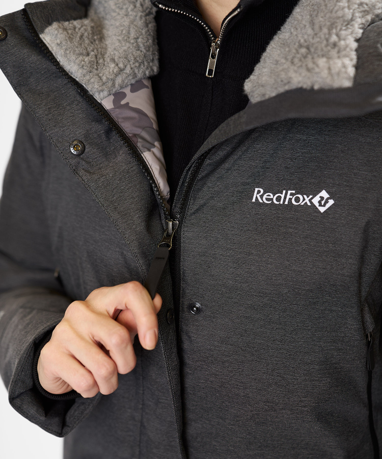 Полупальто пуховое Atalaya II Женское (L, 2000/асфальт, , , , , , )