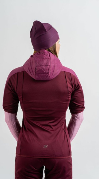 *Жилет NONAME SKI VEST 24 WOS WINE RED/DK RASBERRY (4-S, WINE RED/DK RASBERRY, , , , , )