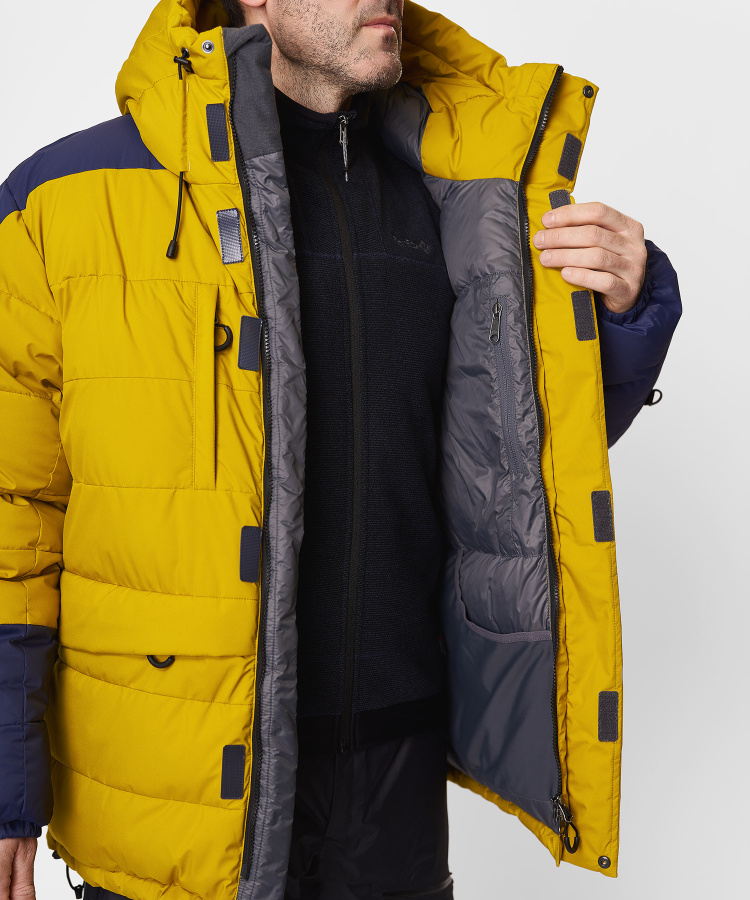 Куртка пуховая Extreme Pro III (XXL, 4299/эвкалипт/черно-синий, , , , , )