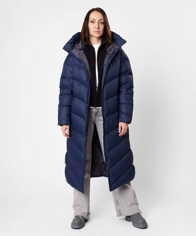 Пальто пуховое Astra Женское (XL, 9100/т.синий, , , , , )