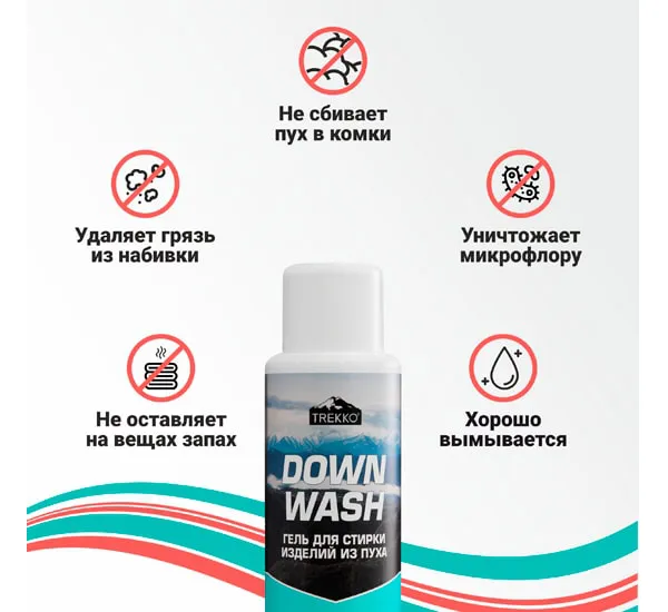 Средство для стирки изделий из пуха Down Wash 500 мл (, , , , )