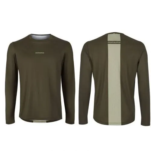 *Рубашка NONAME AIR T-SHIRT LS UX GREEN 6000225-16RB (5-M, Зеленый, , , , , )