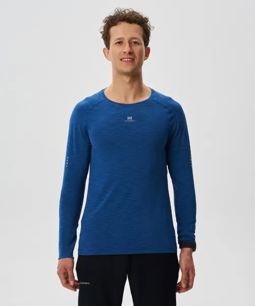Футболка Nordski Pro Dark Blue с длинным рукавом (48-M, Dark Blue	, , , )