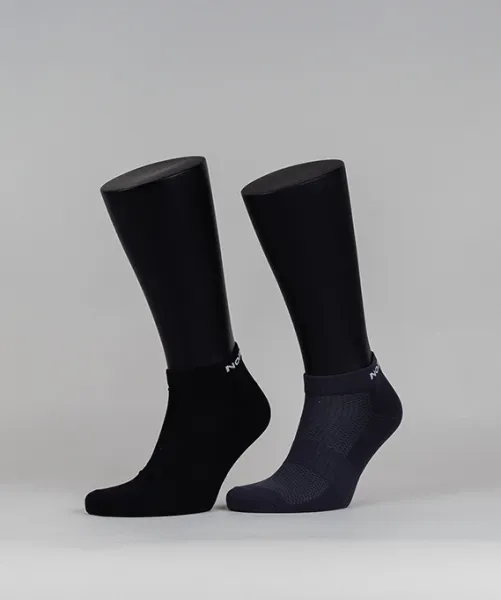 Носки Run (2 пары) Black/Grey (35-38, Black/Grey, , , , , )